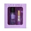 Victoria's Secret rinkinys: Love Spell mini kūno dulksna ir maitinantis lūpų aliejus