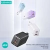 USAMS CC180 65W PD QC USB A+C+C