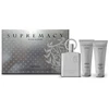 Dovanų rinkinys vyrams Afnan Supremacy Silver, EDP 100 ml + dušo želė 100 ml + balzamas po skutimosi 100 ml