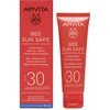 Apivita Bee Sun Safe Hydra Fresh veido gelinis kremas Spf30 50ml