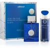 Rinkinys vyrams Armaf Club De Nuit Mėlyna Iconic SET M (EDP 105 ml, kūno dulksna 200 ml)