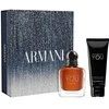 Armani Stronger With You Intensely Giftset rinkinys vyrams (EDP, 50 ml + dušo želė, 75 ml)