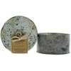 Bali Mantra Victorian Tin Round French Vanilla Scented Candle, 280 g