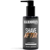 Beardburys Regenerating Shave After Amber Midnight kremas po skutimosi, 150 ml