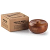 Beardburys Wooden Bowl natūralaus medžio skutimosi dubuo