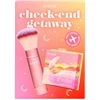 Benefit Cheek-End Getaway Set rinkinys (Shellie Blush skaistalai,6 g + Multitasking Cheek šepetėlis)