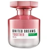Benetton United Dreams Together For Her EDT tualetinis vanduo moterims, 80 ml