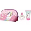 Cartoon Air-Val Eau My Unicorn rinkinys vaikams (EDC, 50 ml + dušo želė, 100ml + kosmetinė)