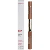 Clarins Brow Duo Defining & Long Lasting Eyebrow Pieštukas Eyebrow Kreminis Pieštukas & Gel 2-In-1 02 Auburn 2.8 g