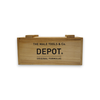 Depot Expo Empty Wooden Box šviesiai rudas 36 x 25 x 20 cm