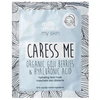 Dieninis drėkinamasis lakštinės veido kaukės su hialurono rūgštimi rinkinys „Milk Shake My Skin Caress Me“, 6 vnt., 28 g