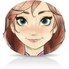 Mad Beauty "Disney Frozen" Maskuojamoji veido kaukė "Anna" 25ml