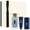 Dolce&Gabbana Dolce & Gabbana K Giftset rinkinys vyrams (EDT, 100 ml + dušo gelis, 50 ml + pieštukinis dezodorantas, 75 g)