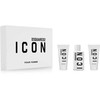 Dsquared2 Dsquared 2 Icon Set rinkinys moterims (EDP, 50 ml + dušo želė, 50 ml + kūno losjonas, 50 ml)