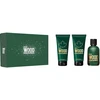 Dsquared2 Žalias Wood rinkinys vyrams (EDT, 100 ml + dušo želė, 100 ml + balzamas po skutimosi, 100 ml)