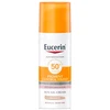 Eucerin Oil Control Dry Touch Gel Cream SPF 50+ Tinted Medium apsauginis kremas nuo saulės su atspalviu, 50 ml