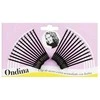 Eurostil Acanalado Clips Acero Con Bolita Negra 50mm Pack 1un