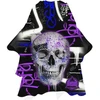 Eurostil Violetinė Skull Capa Con Cuello De Neopreno 1un