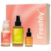 Freshly Cosmetics Freshly Vitamin C Essential Routine veido priežiūros rinkinys (tonikas, 100 ml + prausiklis, 50 ml + serumas, 15 ml)