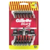 Gillette Disposable razors for men Blue3 Raudona 12 pcs