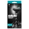 Gillette Mach3 anglies skustuvas + 2 galvutės