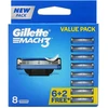 Gillette Mach3 Replacement Heads, 8 vnt.