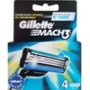 Gillette Skustuvai Mach3 4 Vnt.