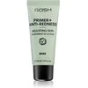 „Gosh Primer+“ be kvapiklių neutralizuoja paraudimą. Skystas makiažo pagrindas „008 Anti-Redness“, 30 ml.