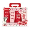 „Grace Cole“ kūno priežiūros dovanų rinkinys Kalėdiniai saldainiai, kakava ir vanilė, 4 vnt.