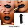 Gucci Gucci Beauty Rouge à Lèvres Satin Lipstick satininiai lūpų dažai, atspalvis: 700 Crystal Juodas, 3.5 g