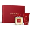Guerlain Habit Rouge Giftset rinkinys vyrams (EDT, 100 ml + dušo želė, 75 ml)