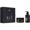 Hadat Cosmetics Gift Box Hydro maitininantis Moisture Šampūnas And Hydro Liquid Silk Treatment plaukų priežiūros rinkinys