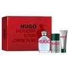 Hugo Boss HUGO Man rinkinys vyrams (EDT, 125 ml + dezodorantas, 75 ml + dušo gelis, 50 ml)