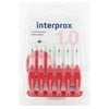 "Interprox Vitis" "Interdent Dentaid Mini 6u" kūginis dantų šepetėlis