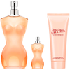 Jean Paul Gaultier Classique EDT rinkinys moterims (EDT, 100 ml + EDT, 6 ml + kūno losjonas, 75 ml)