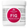 Kallos Cosmetics Fig Booster Plaukų kaukė kaukė plaukams, 275 ml