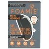 Kietasis prausiklis vyrams Foamie 3 in 1 Shower Body Bar For Men Dark, su aktyvinta anglimi