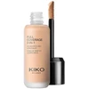 Kiko Milano Full Coverage 2 In 1 Foundation & Maskuoklis makiažo pagrindas ir maskuoklis viename, atspalvis WR30 Warm Rose, 25 ml