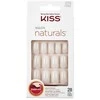 KISS Natūralūs nagai, tinkami lakavimui 65996 Salon Naturals (Nagai) 28 vnt.