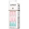 KISS Lipnūs nagai imPRESS Nails Dew Drop 30 vnt.