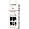 KISS Lipnūs nagai imPRESS Nails Midnight Drive 30 vnt.