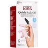 KISS QUICK SOAK - OFF rinkinys gelio nagų lakui nuimti