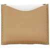 La Bouche Rouge Camel Leather Compact Case