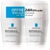 La Roche-Posay 24H Physiological Roll-On Dezodorantas rutulinis dezodorantas, 2 x 50 ml