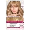 „L'Oreal Paris Excellence Creme 8.1 Light Ash Skirtas šviesiems plaukams“.