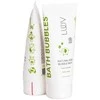 LUUV Kids Natural Pear Vonios putos kriaušių kvapo vonios putos vaikams, 200 ml