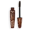 Makeup Revolution Big Lash Fierce Volume Blakstienų tušas Brown, 9 g