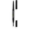 Makeup Revolution Duo Brow Definer Pieštukas Eyebrow Kreminis Pieštukas &amp; 2-In-1 šviesiai rudas 0.25 g