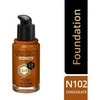 Max Factor Facefinity All Day Flawless makiažo pagrindas moterims 30 ml, spalva: N102 Chocolate
