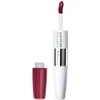 Lūpų dažai Maybelline Superstay 24 2-Step Liquid Lispstick makiažas 195 Raspberry
